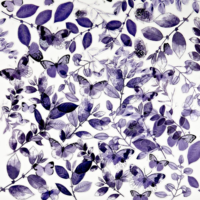 49 and Market Acetate Leaves: Lavender