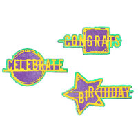 Sizzix Thinlit Dies: Word Wafers Birthday