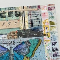 SOLD: Soar: Original Mixed Media Art