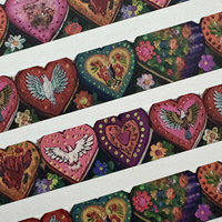 Collage Soup Washi Tape: Sacred Hearts