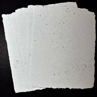 Handmade Artisan Sparkle Paper Set: Large