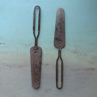 SOLD: Vintage Metal Spatula Set 2