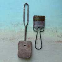 SOLD: Vintage Metal Spatula Set 1