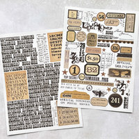 Spellbinders Rub-ons: Noted Detail