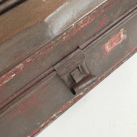 Antique Spice Caddy with Round Tins