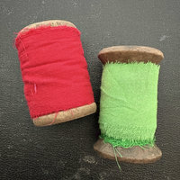 Spooled Sari Underpinnings Cotton Ribbon: Duo