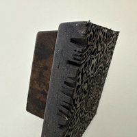 SOLD: Vintage Print Block Large 1