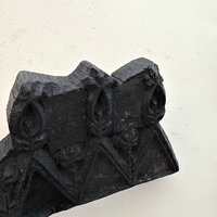 SOLD: Vintage Print Block Medium 11