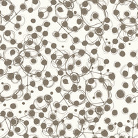 Seth Apter FreeSpirit Stamped Fabric 1/2 Yard Cut: Atomic