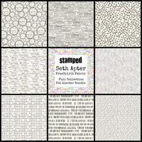 Seth Apter FreeSpirit Fabric Stamped: Fat Quarter Bundle