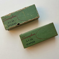 Vintage 1950s Office Supplies: Staple Duo