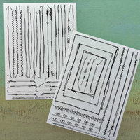 49 and market Rub-On Set: Stitching 