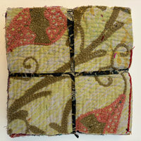Hand Stitched & Embroidered Kantha Bundle: Large 9