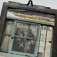 SOLD: Marked With a Difference: Original Mixed Media Art