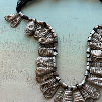 Handmade Ethiopian Telsum Silver Pendants