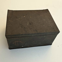 Vintage Rusted Metal Tobacco Tin