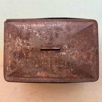 Vintage Metal Slot Box: Union Leader