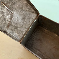 Vintage Metal Slot Box: Union Leader