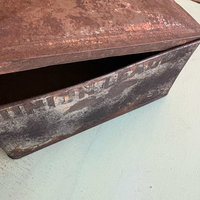 Vintage Metal Slot Box: Union Leader