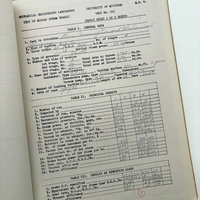 1932 University of Michigan Student Test 2