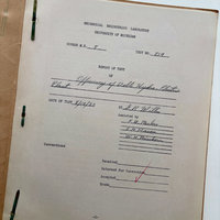 1932 University of Michigan Student Test 3