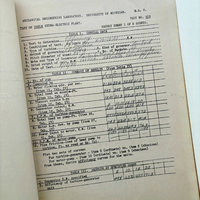 1932 University of Michigan Student Test 3