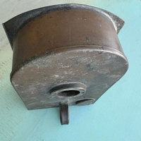 SOLD: Unusal Vintage Metal Container