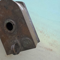 SOLD: Unusal Vintage Metal Container