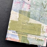 Votre Lettre: Original Mixed Media Art