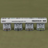 WOW Embossing Powder Quad: Forged Relics