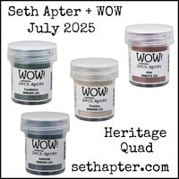 PaperArtsy Paint + WOW Embossing Powder Collection: Heritage