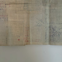 SOLD: Vintage Japanese Washi Sheet: 29.5 inch Square