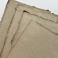 Handmade Cotton Paper Set of 10: Wheat Toast