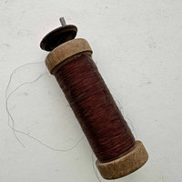 SOLD: Vintage Spool & Metal Wire 