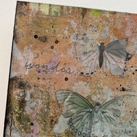 SOLD - Wonder: Original Mixed Media Art