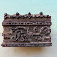 SOLD: Vintage Print Block Large 