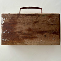 Vintage Wooden Artist Paint Box