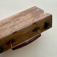 Vintage Wooden Artist Paint Box