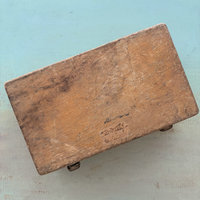 SOLD: Vintage Three-Compartment Supply Box