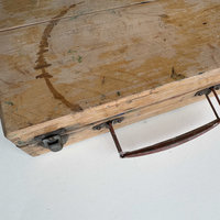 Vintage Wooden Artist Paint Box