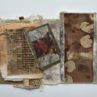 Woven Threads: Original Mixed Media Artist Book