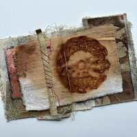 Woven Threads: Original Mixed Media Artist Book