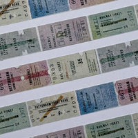 Yohaku Washi Tape: Tickets