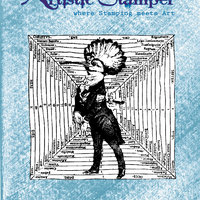 ONE LEFT: Nick Bantock Cling Rubber Stamp Set: Complete Collection 2