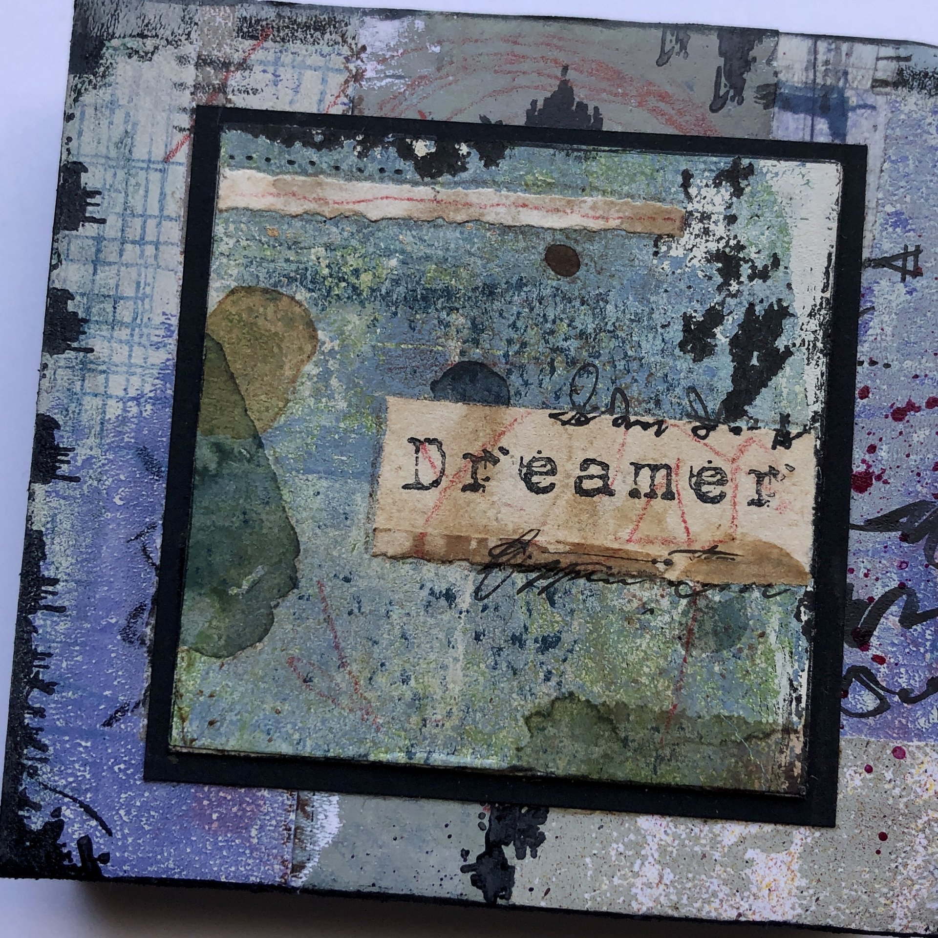 Dreamer: Original Mixed Media Art