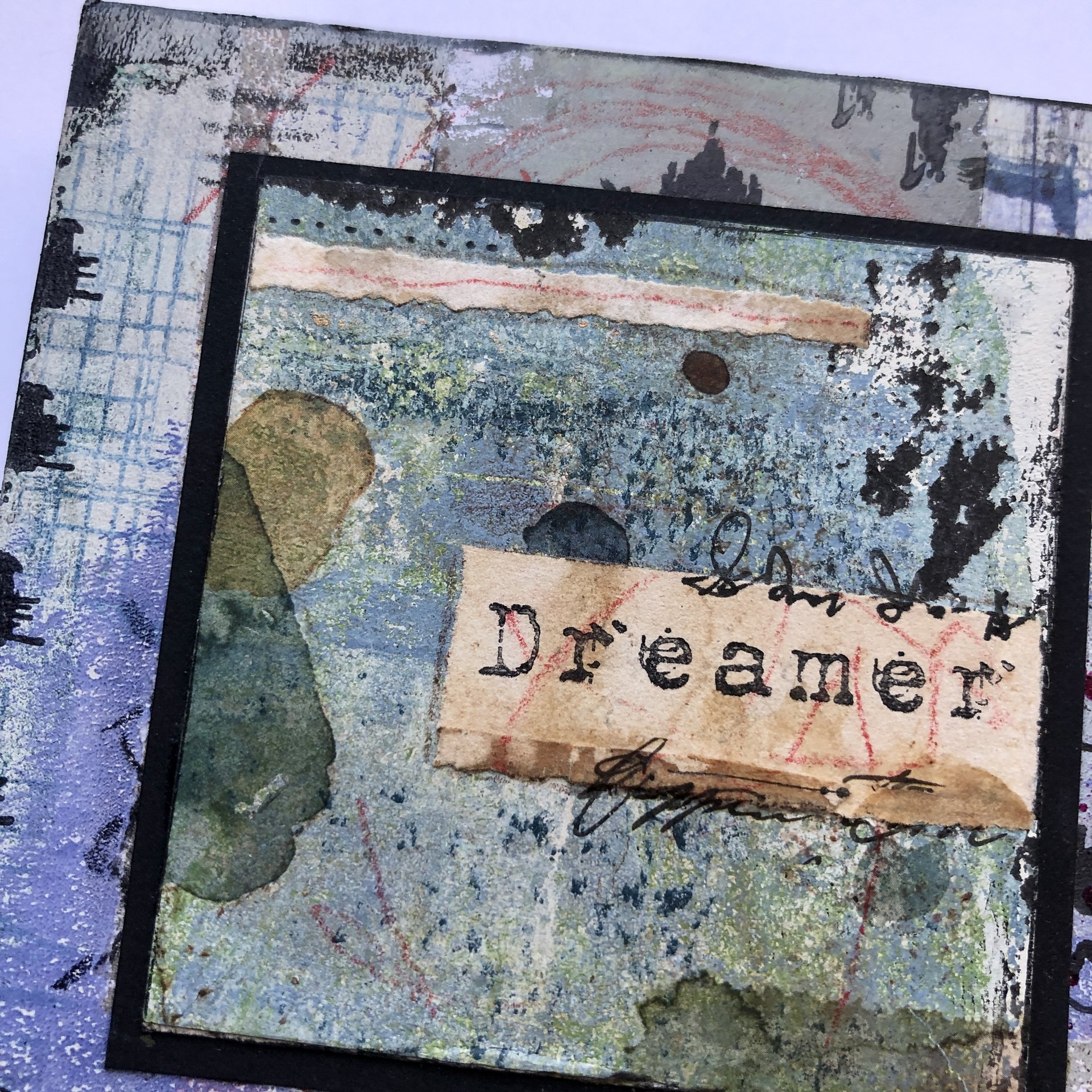Dreamer: Original Mixed Media Art
