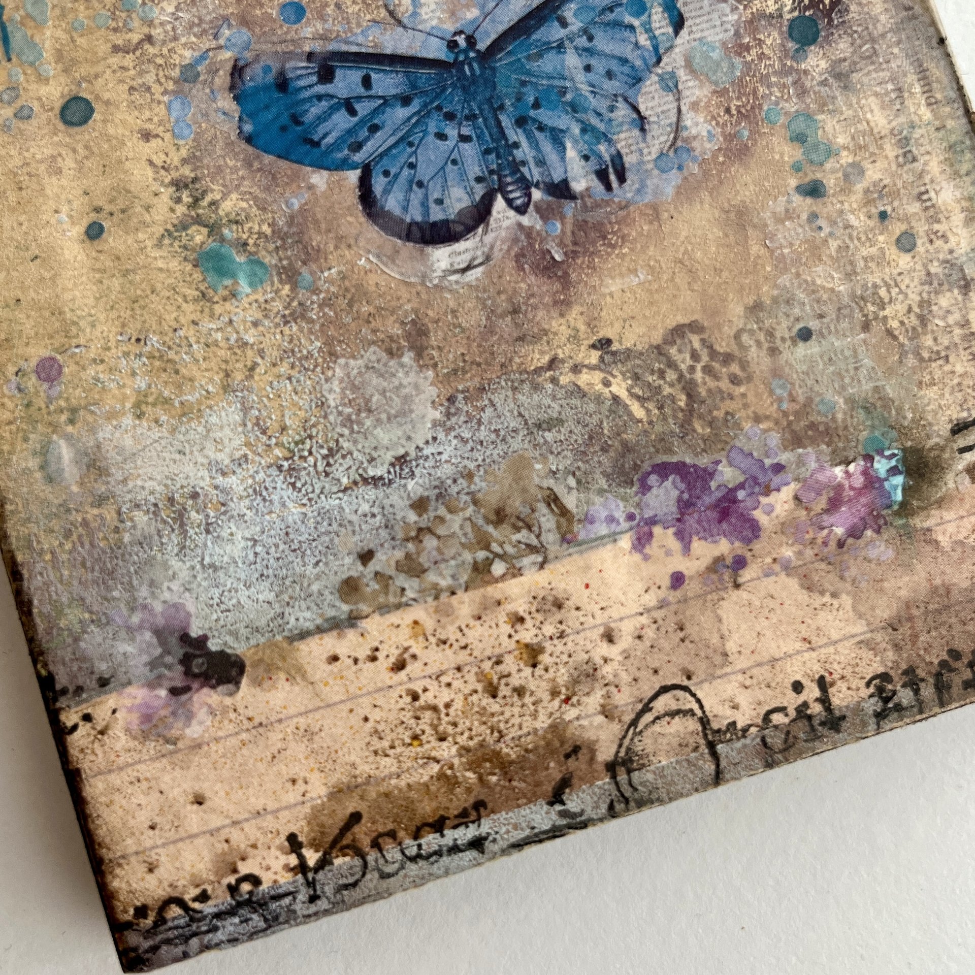 Here and Now: Original Mixed Media Art