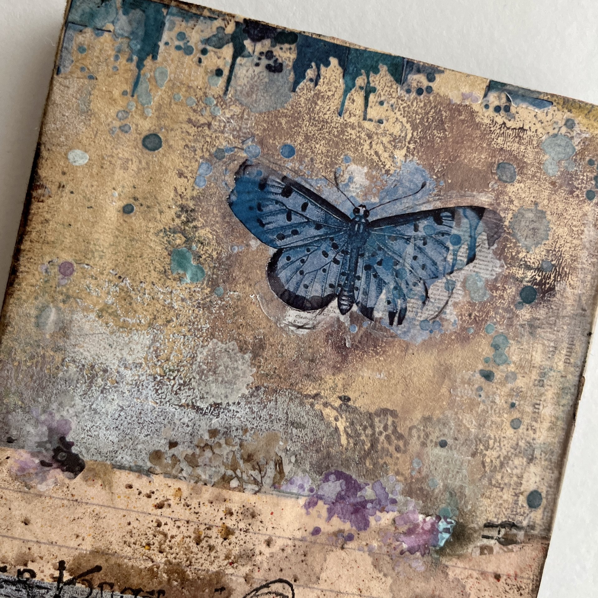 Here and Now: Original Mixed Media Art