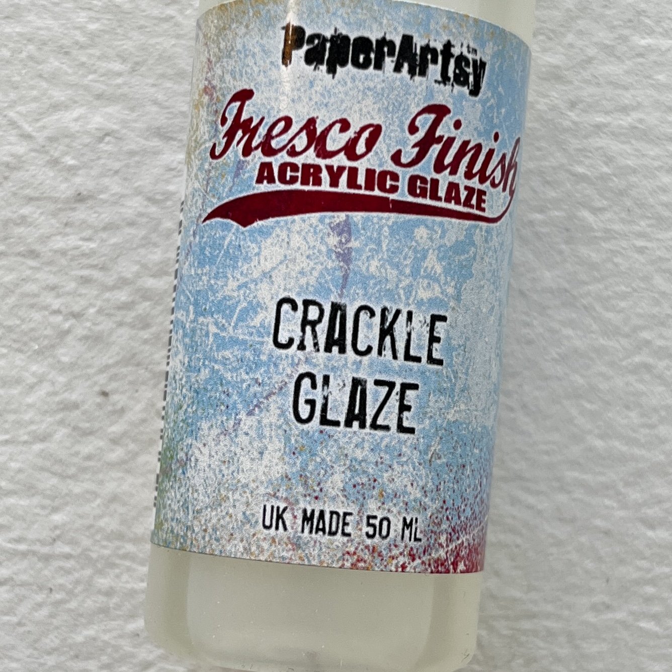 PaperArtsy Crackle Glaze