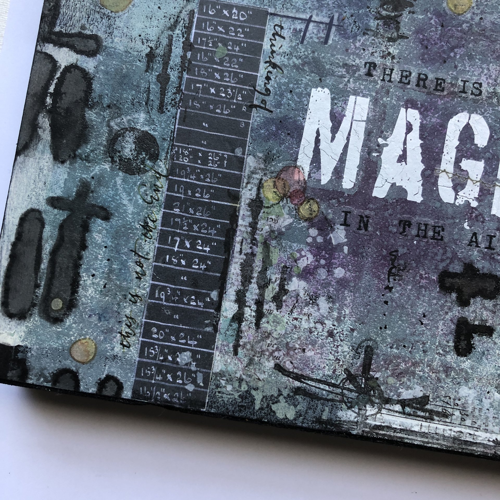 In the Air: Original Mixed Media Art